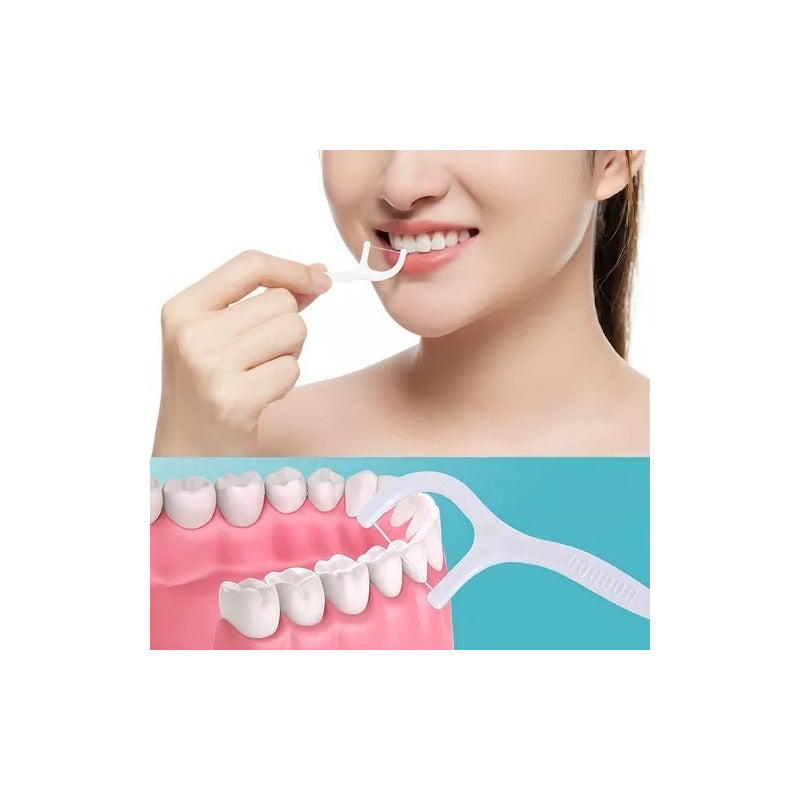 180 Pieza Hilo Dental Limpiador De Diente Dental Hilo Dental