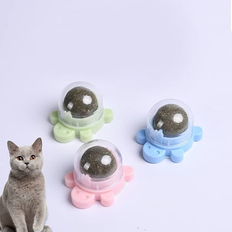 Bola Hierba Gatera Catnip Para Gatos Bola Snack Catnip