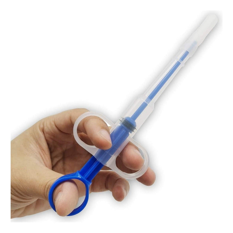 X2 Jeringa Aplicador Medicamento Jeringa Dosificador Mascota