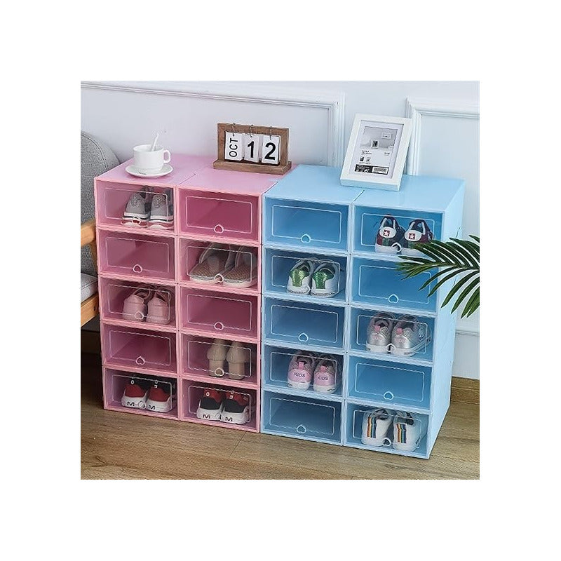 2 Caja Organizadora De Zapatos Cajas De Almacenamiento Cajon