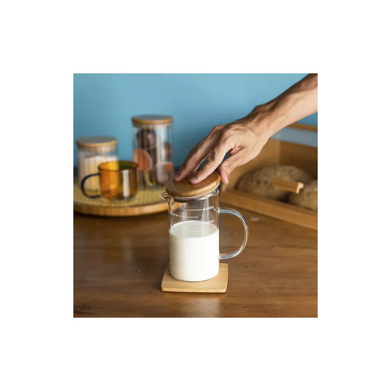 Taza Medidora Vidrio Jarra Medidora Vaso Medidor Taza 500ml