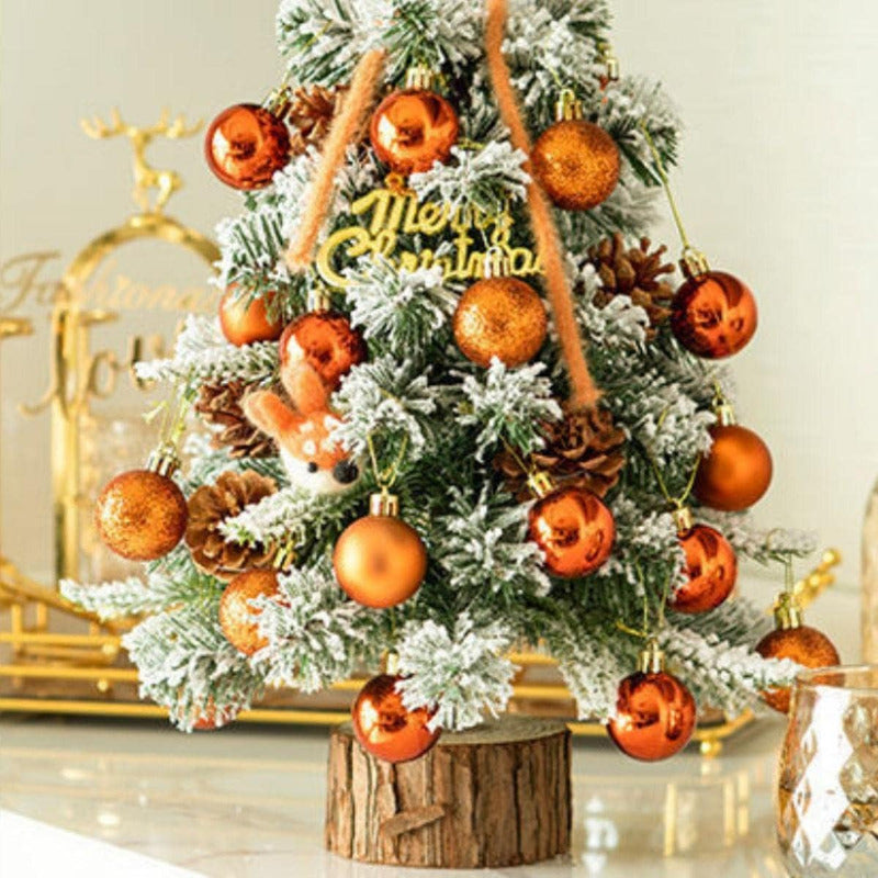 Esferas Navidad 5 Cm Brillante Mate 20 Unid Vitrineon Cl