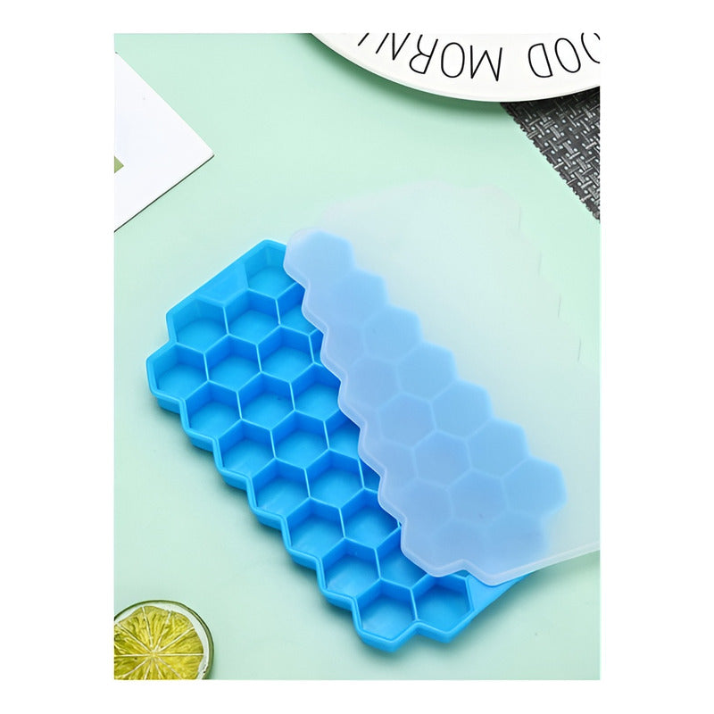 Hielera Cubeta Hielo Silicona Hielera Molde Para Hielo 37cav