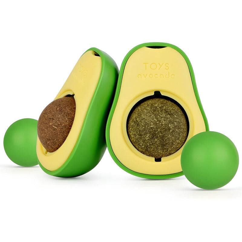 Hierba Gatera Avocado + 4 Bola Gatera Catnip Para Gatos