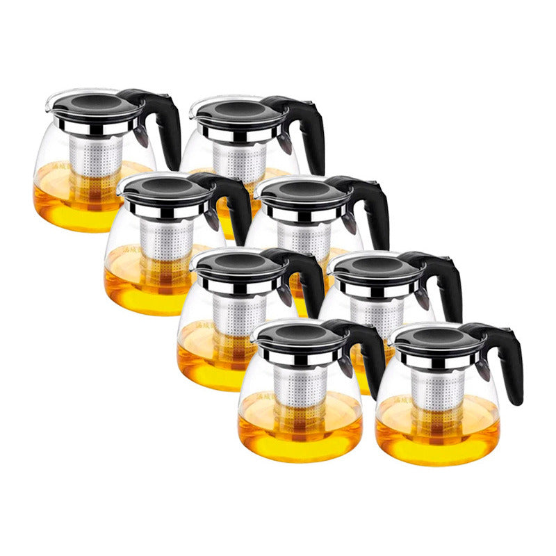 X8 Tetera Vidrio Infusor Te Tetera Infusora Con Filtro 900ml