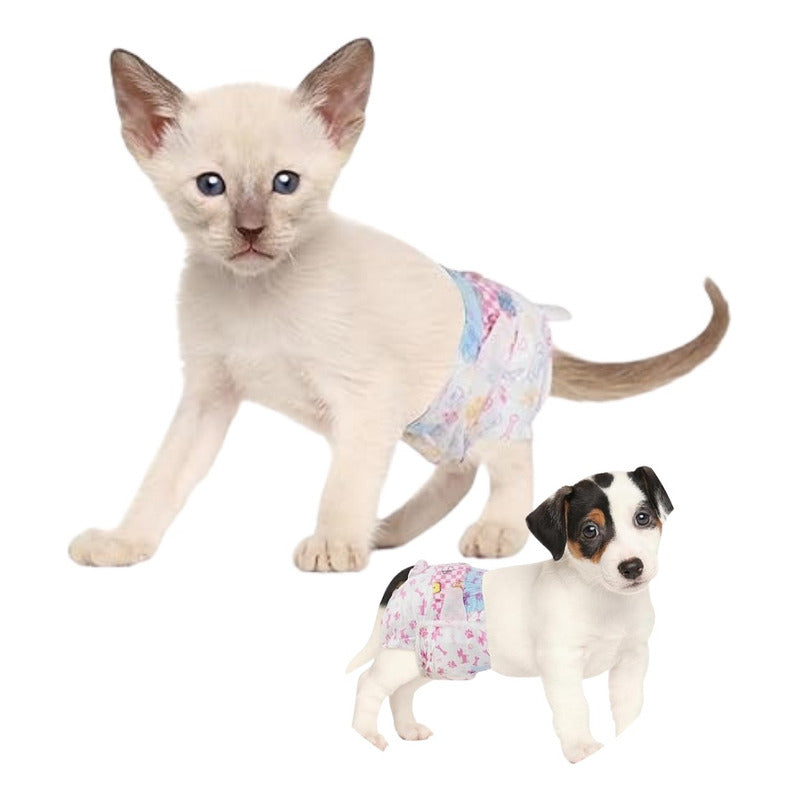 X10 Pañales Perros Panal Hembra Macho Pañales Gato Xs