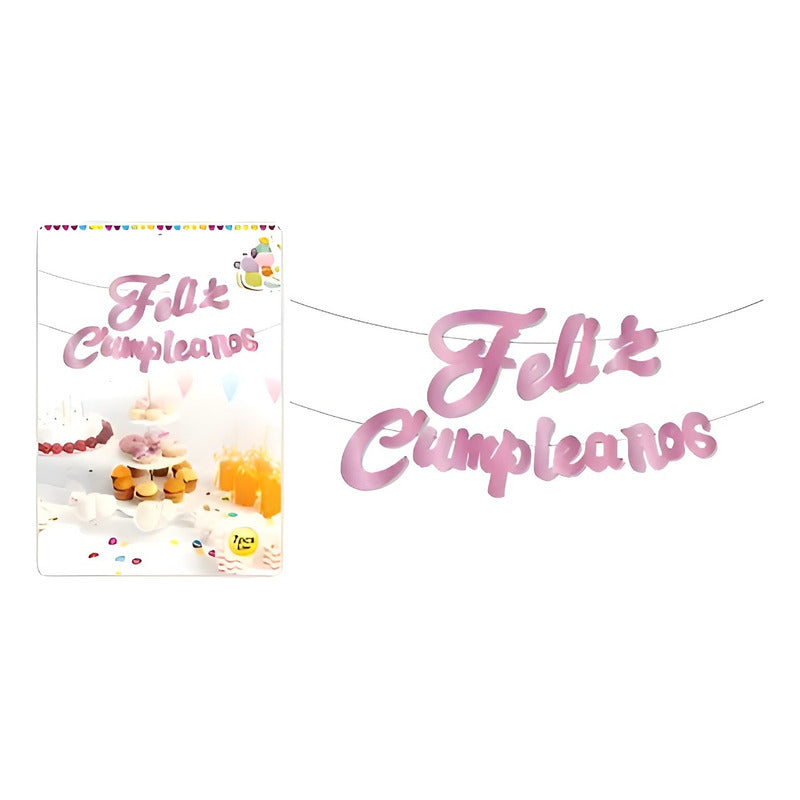 Decoración Cumpleaños Feliz Cumpleaños Banderines Cumpleaño
