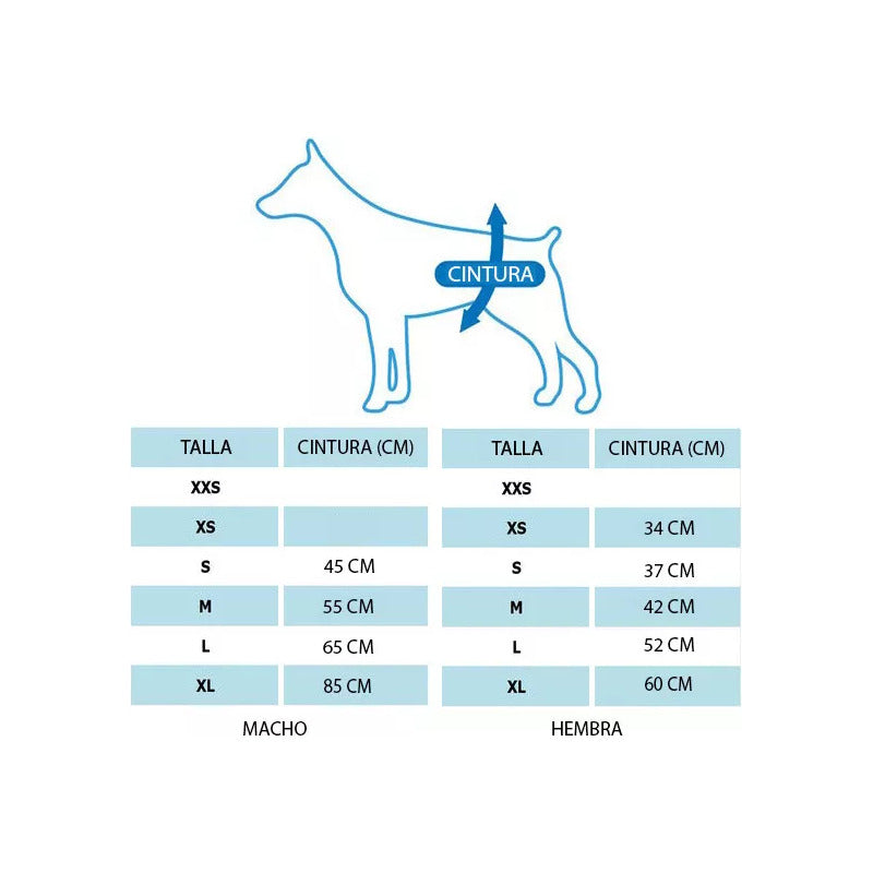 X50 Pañales Para Perros Pañales Para Perro Pañales Gato M