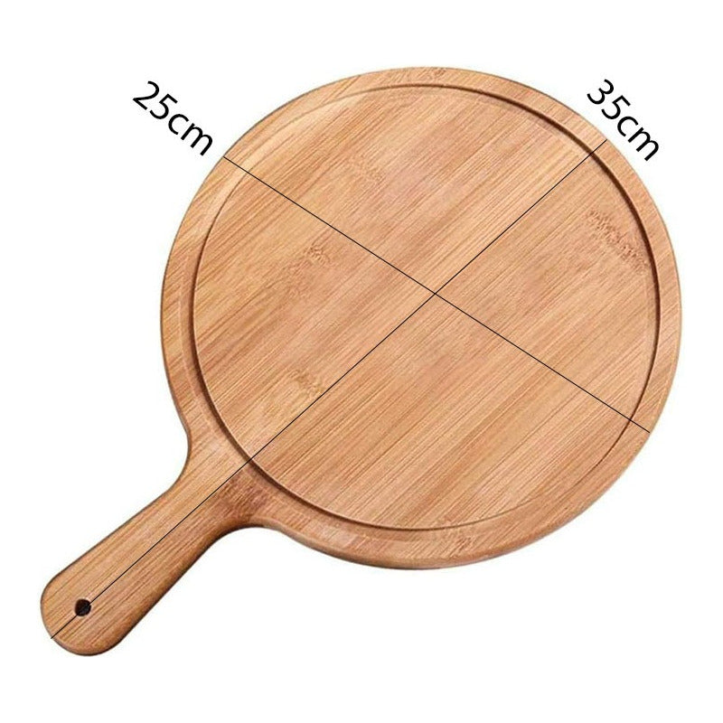 3 Tabla Para Picoteo Tabla Rustica Tabla Pizza Mader 25x35cm