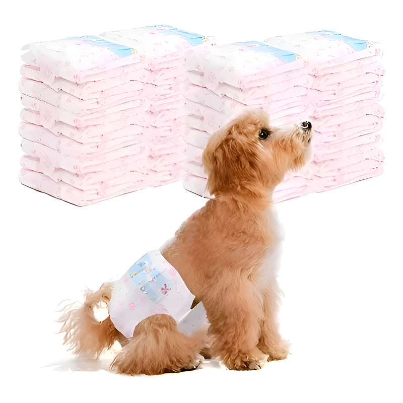 X40 Pañales Para Perro Hembra Panal Perro Pañal Perro Gato S