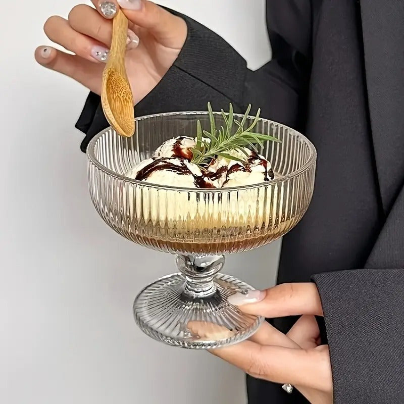 6 Copas De Helado Copas De Cristal Copas Vidrio Postre Helad