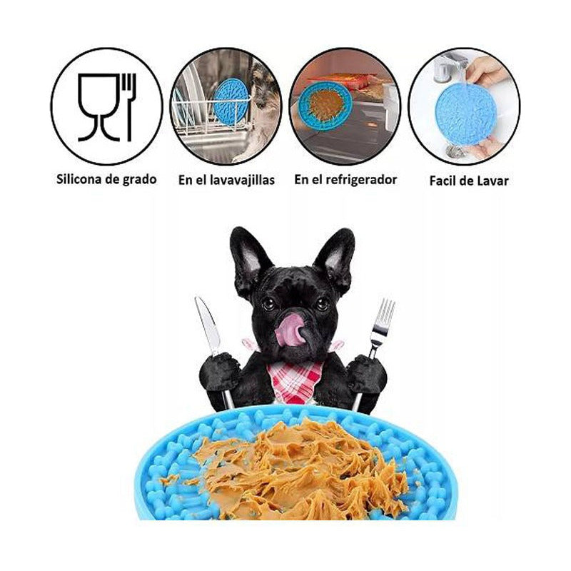 X2 Lickimat Almohadilla Para Lamer Lickimat Comedero Perro