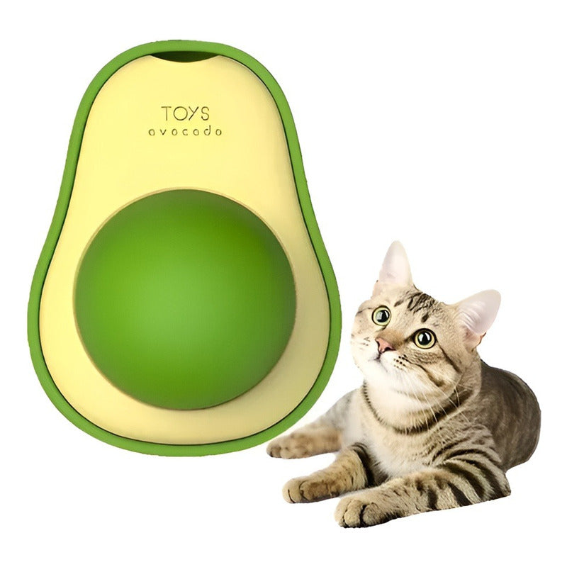 Pack 5 Juguete Catnip Para Gato Bola Giratoria Catnip Hierba