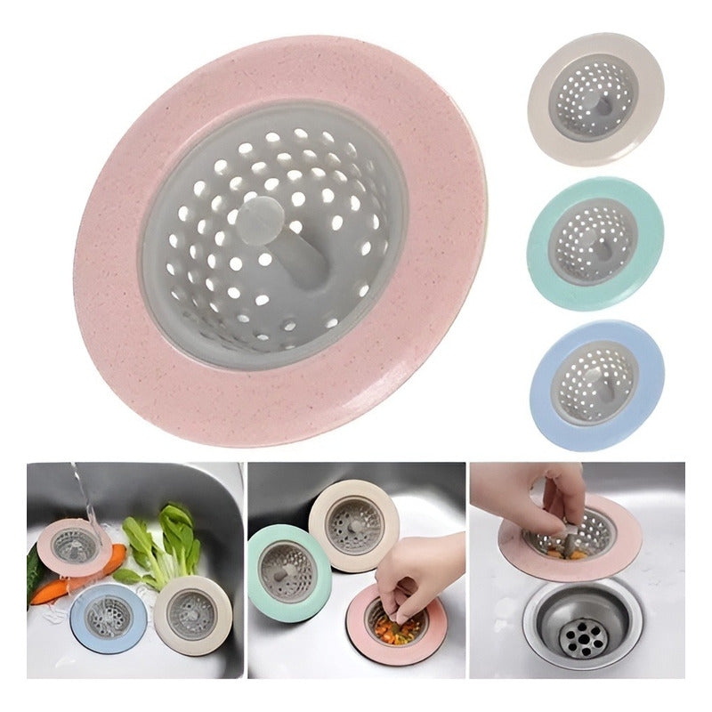 Filtro Tapon Desague Lavaplatos Filtro Silicona Rejilla Filt