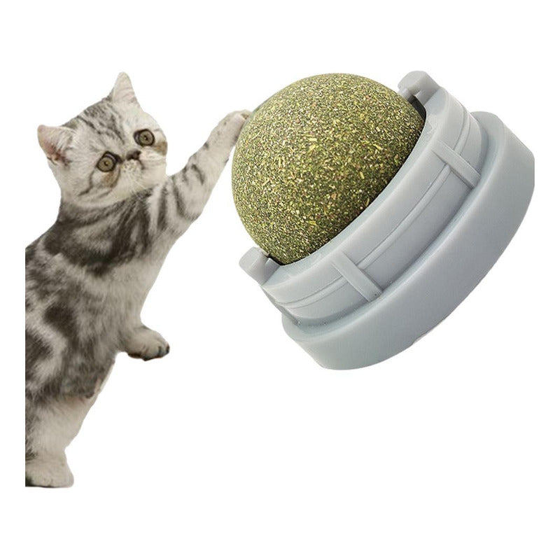X3 Bola Hierba Gatera Catnip Para Gatos Bola Snack Catnip