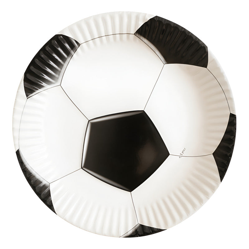 X20 Platos Cumpleaños Futbol Platos Desechable Decoracion