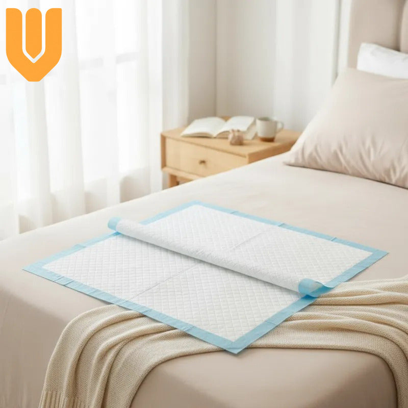 90 Sabanillas Protector Cama Bebe Pañales Protector 45x60 Cm