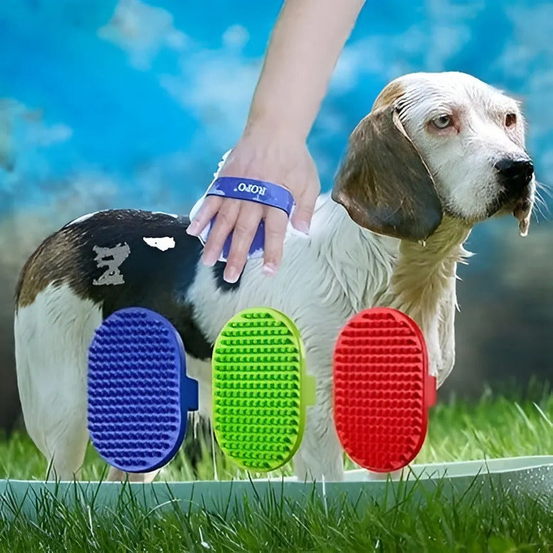 Cepillo De Baño Para Mascotas Masajeador De Baño Perro Gato