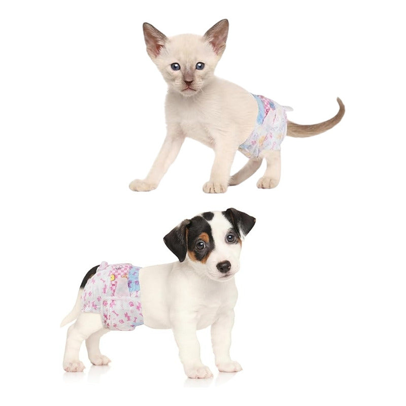 X10 Pañales Perros Panal Hembra Macho Pañales Gato Xs