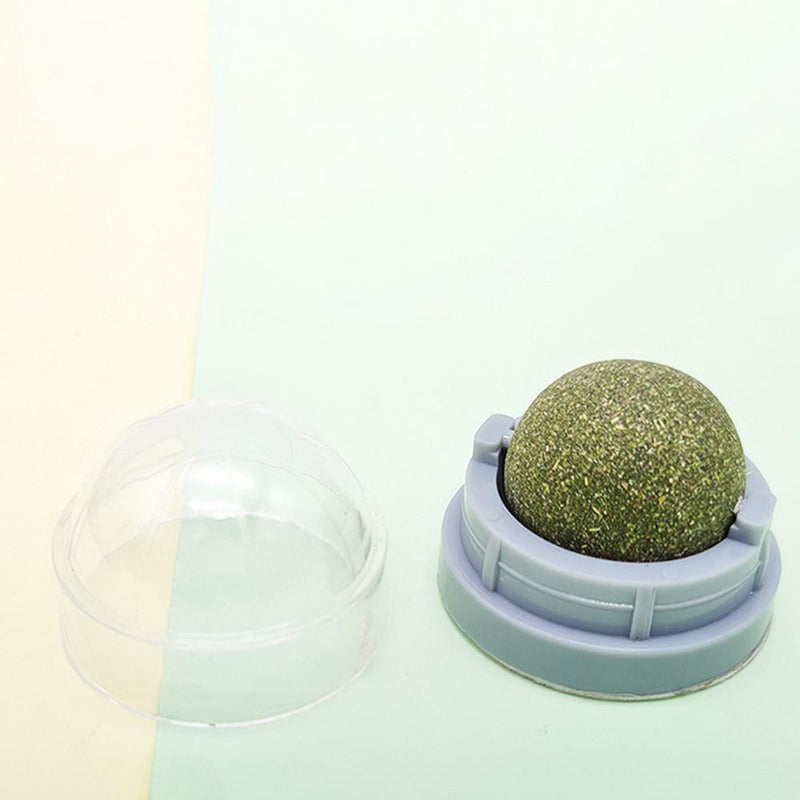 X3 Bola Hierba Gatera Catnip Para Gatos Bola Snack Catnip