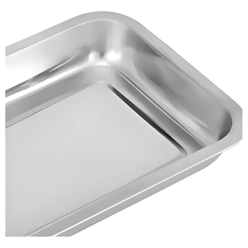 X2 Bandeja Para Horno Bandeja De Acero Inoxidable Multiuso