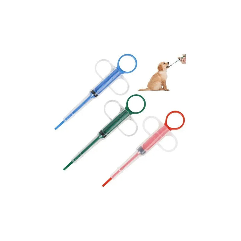 X2 Jeringa Aplicador Medicamento Jeringa Dosificador Mascota