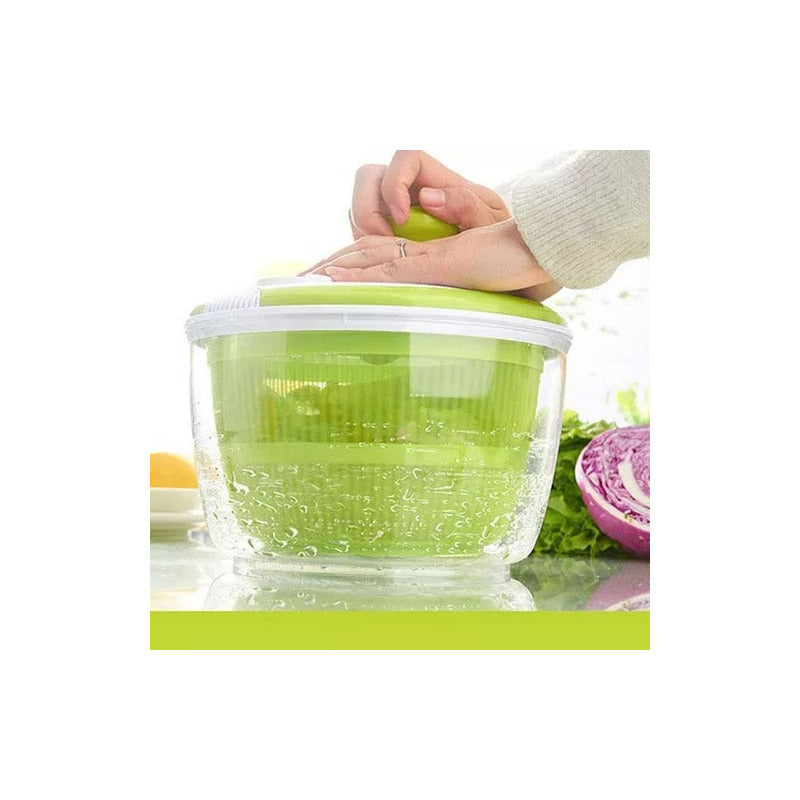 Secador Centrífugo Para Ensaladas, Hojas, Verduras Y Lechuga