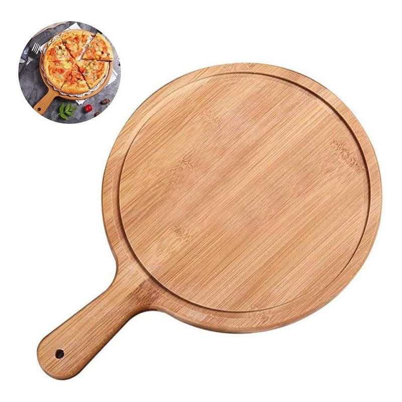 Tablas Rustica Tabla Pizza Tabla Para Picoteo Madera 25x35cm