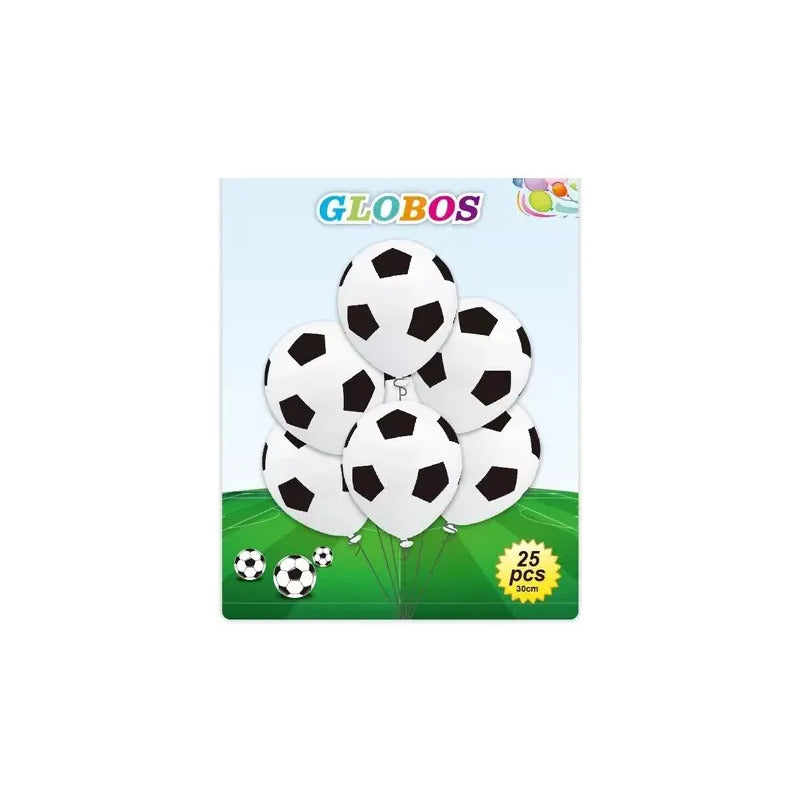 50 Globos Futbol Pelota Futbol Decoracion Fiesta Globos 214 Blanco