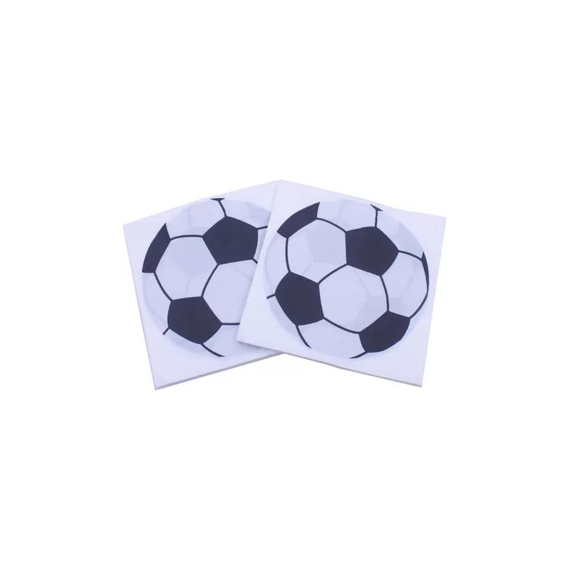 20 Servilletas Cumpleaños Feliz Cumpleaños Pelota De Futbol