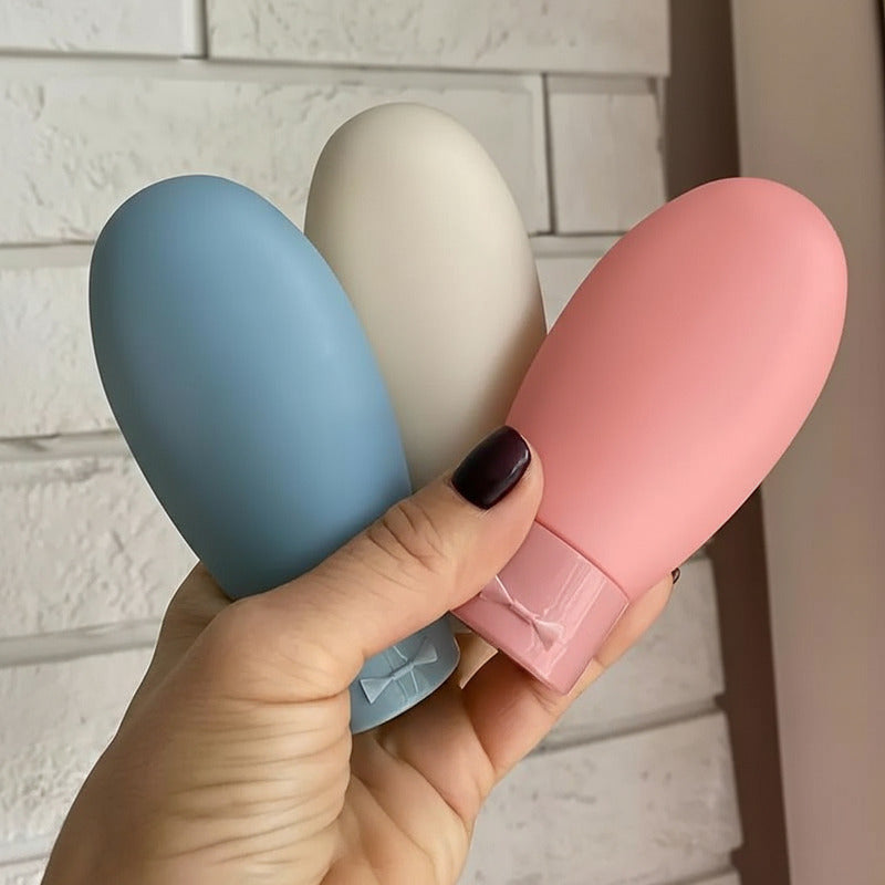 Set 11 Botella Viaje Portátil Contenedores Accesorio Shampoo