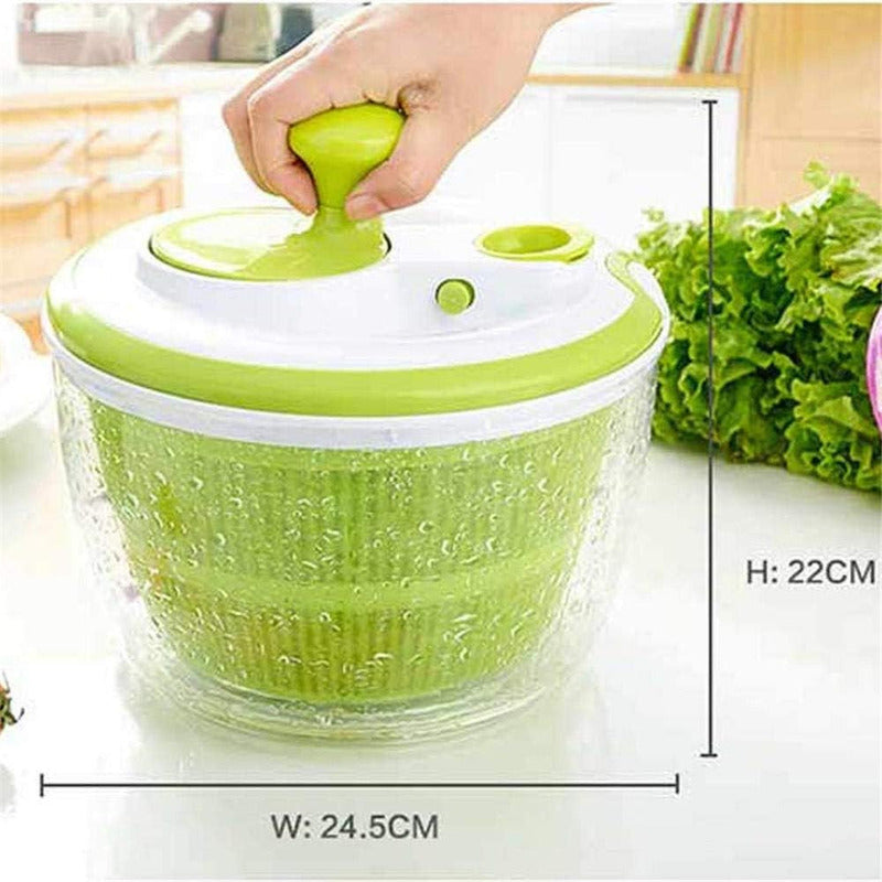 Pack X2 Centrifuga De Verdura Centrifugador Lechuga Secador