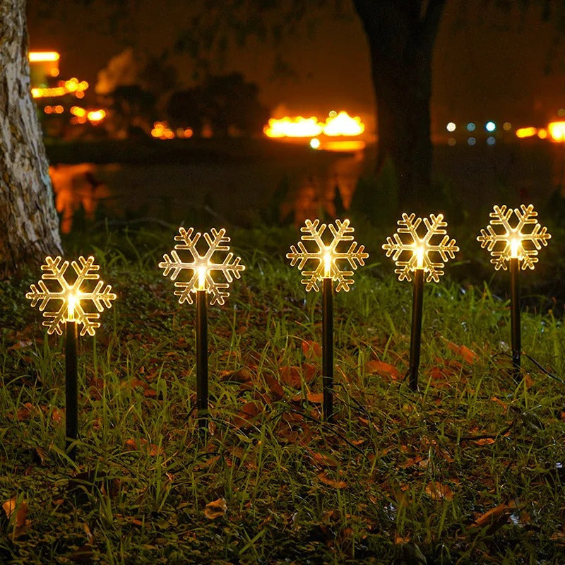 5 Luces Solares Exterior Guirnaldas Solares Lampara Jardin