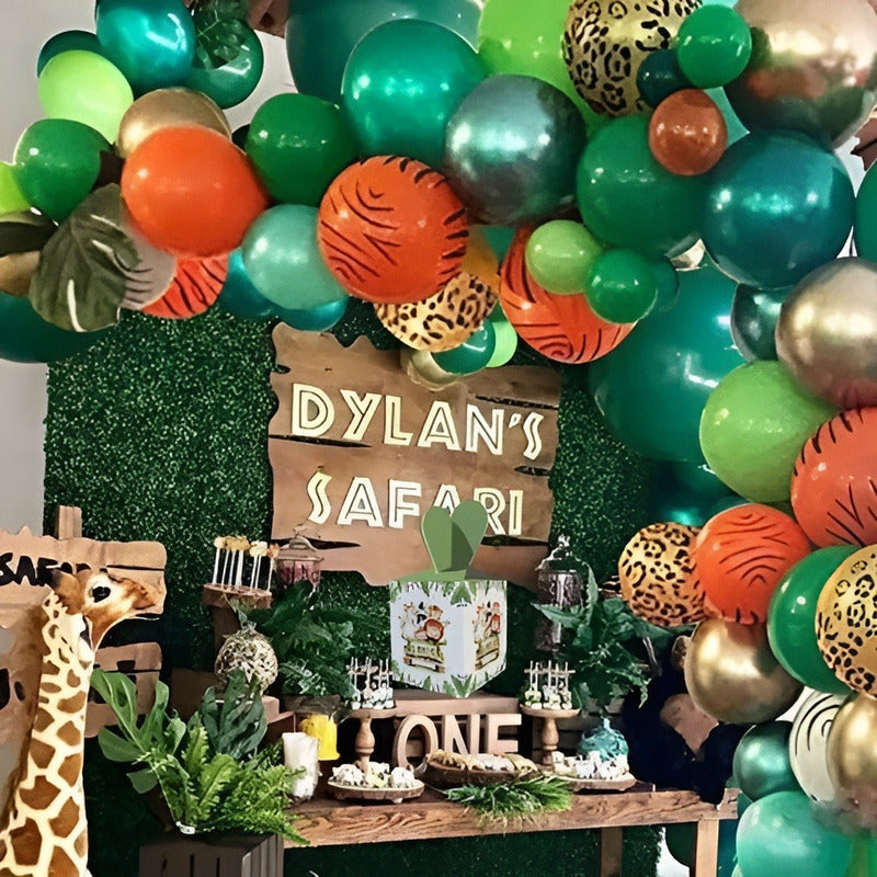 12 Cajas De Cotillon Safari Dulces Decoración Safari Fiesta