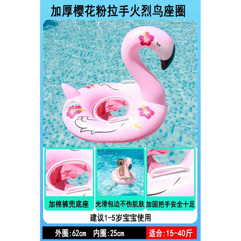 Flotador Inflable Piscina Flotador Niños Flamingo Piscina
