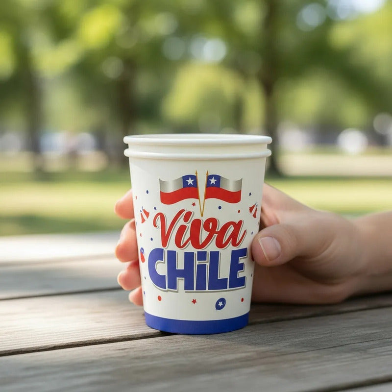 20 Vaso Desechable Fiestas Patrias Decoracion Fiestas Patria