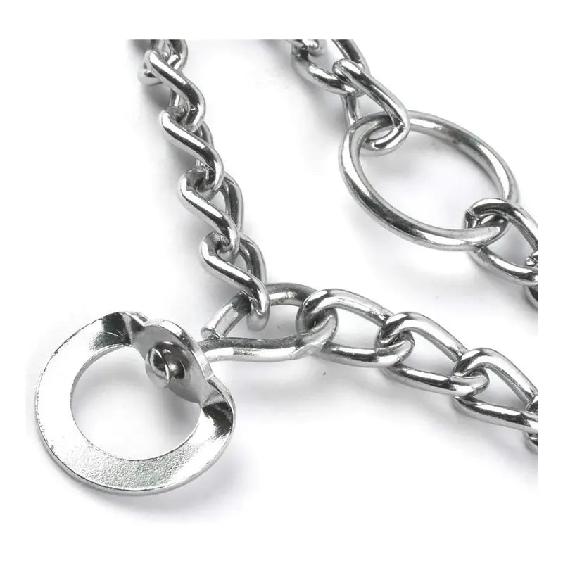 2 Collar De Adiestramiento Collar Adiestramiento Perro 60 Cm Plateado 60 Cm