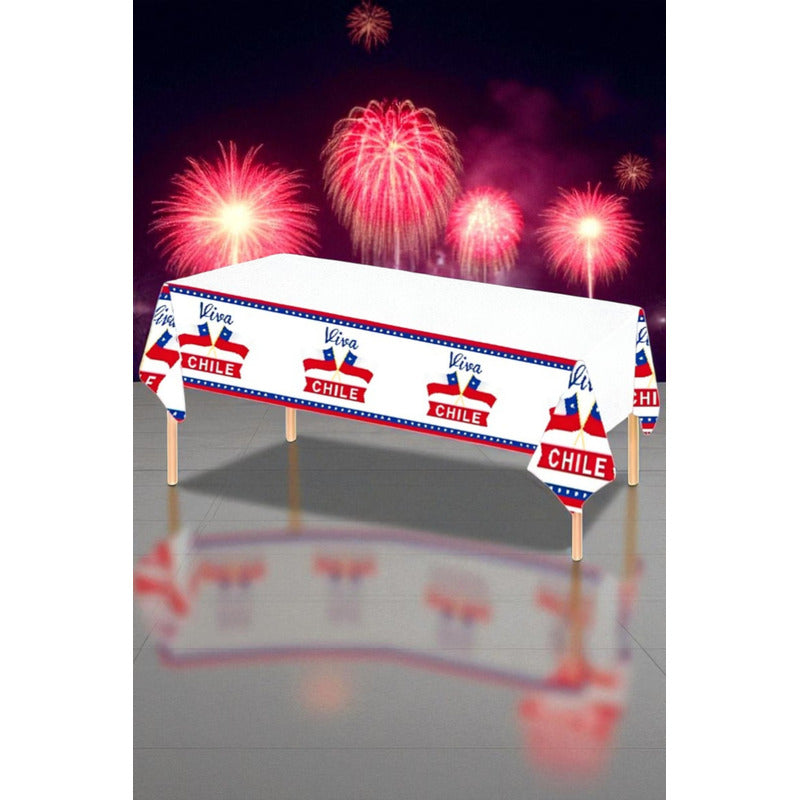 X2 Manteles Fechas Patrias Rectangulares Mantel Decoracion