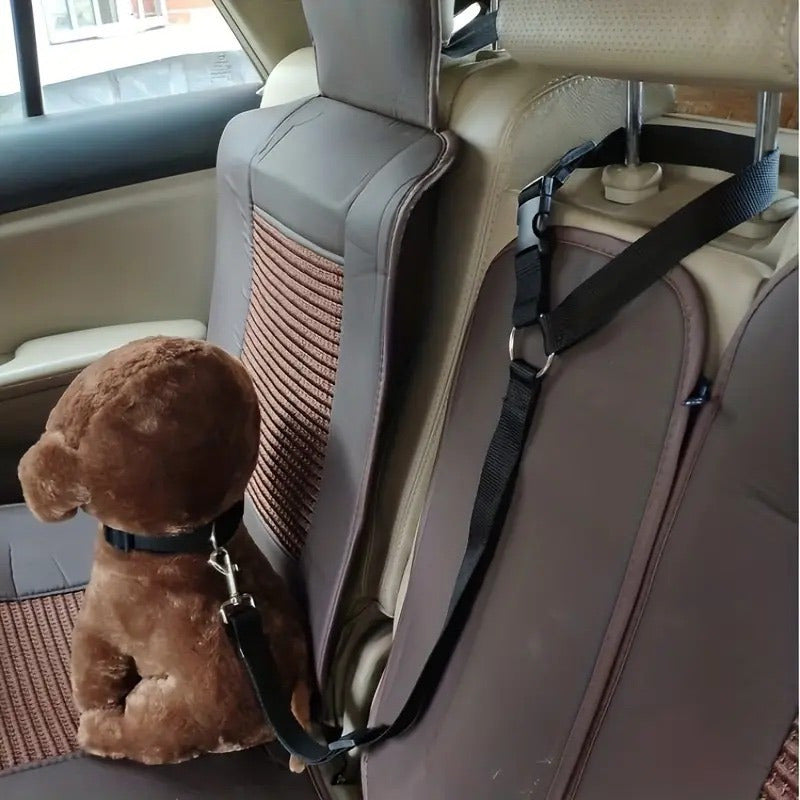 Cinturón De Seguridad Auto Perro Correa Cinturón 2 En 1