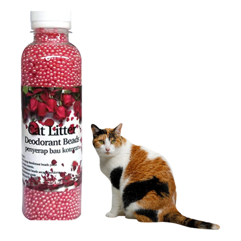 2 Aromatizador De Arena Gato Desodorante De Arena Olor Rosas