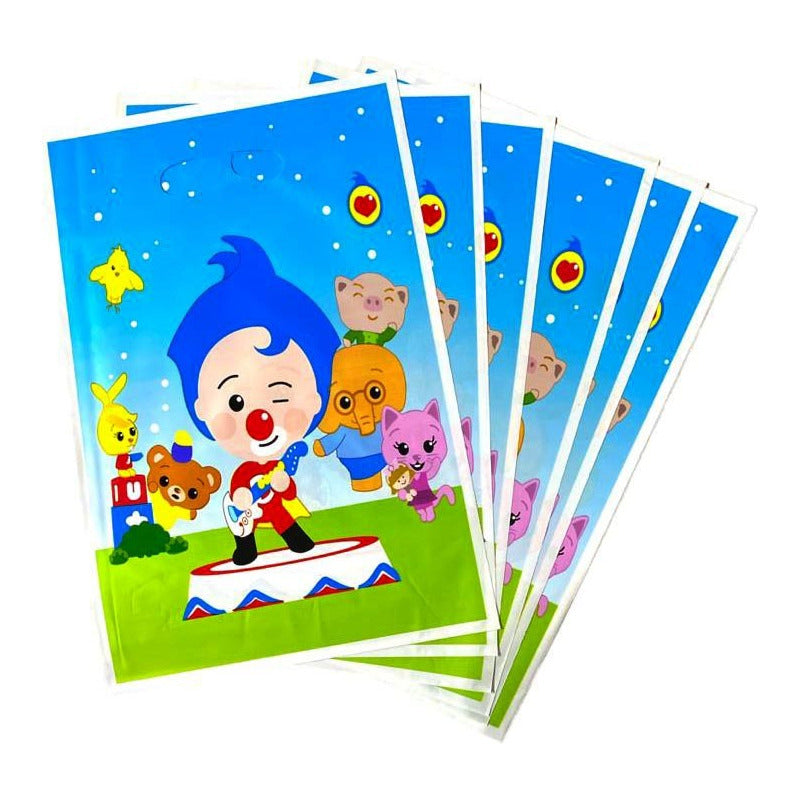 30 Bolsas Para Piñata Plim Plim Bolsas Para Dulces Piñata