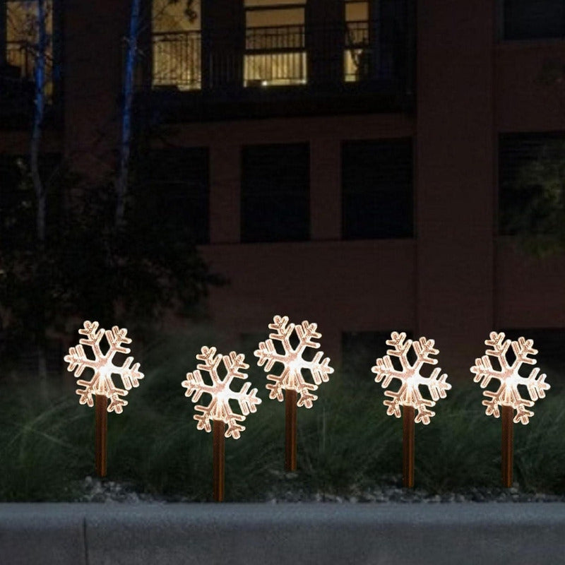 5 Luces Solares Exterior Guirnaldas Solares Lampara Jardin