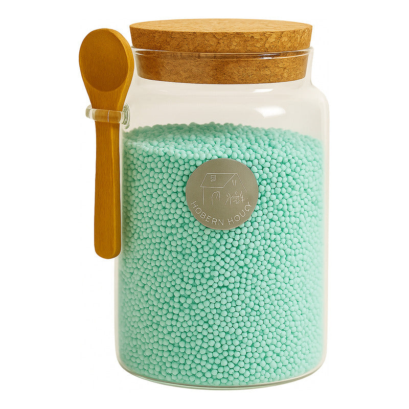 Contenedor Hermetico Para Jabon Detergente Frasco Vidrio
