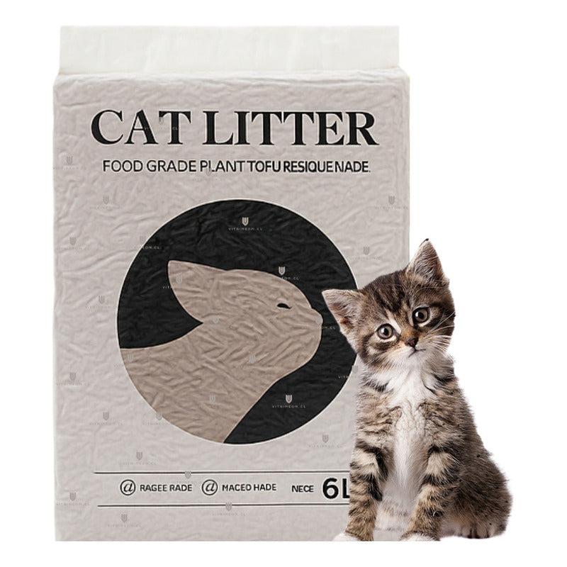 X2 Arena De Tofu Arena Sanitaria Arena Para Gatos Tofu 2,5kg
