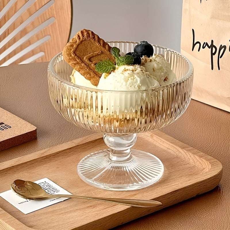 6 Copas De Helado Copas De Cristal Copas Vidrio Postre Helad