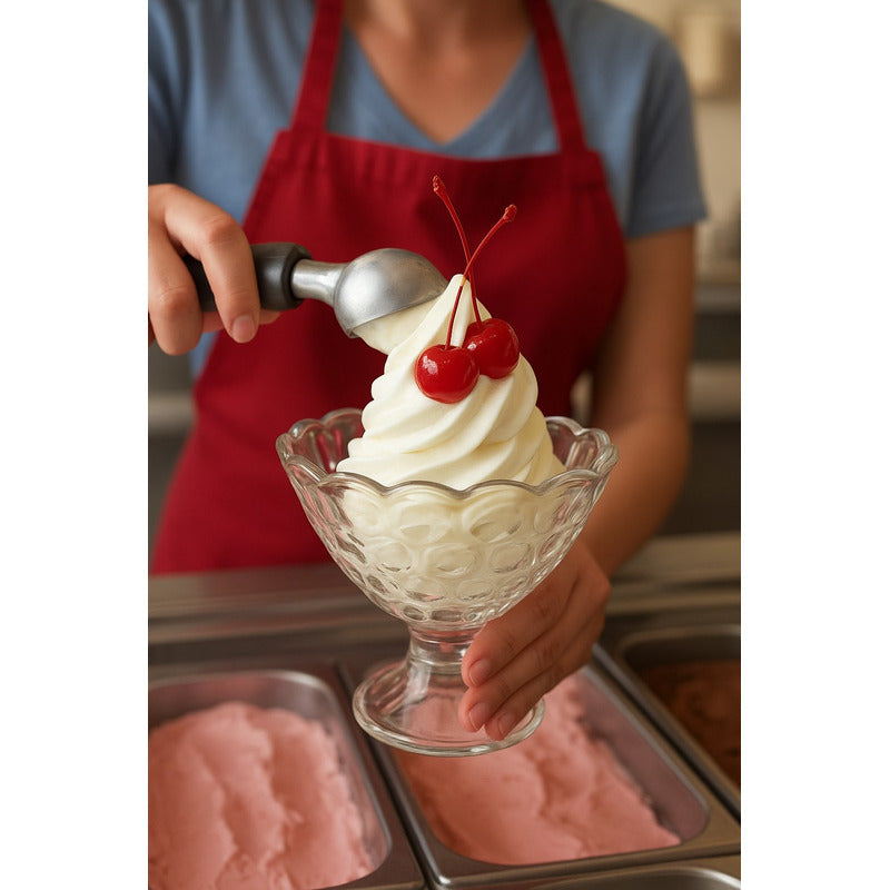 6 Copas Helado Vasos De Postre Copas Vidrio Postre Helado