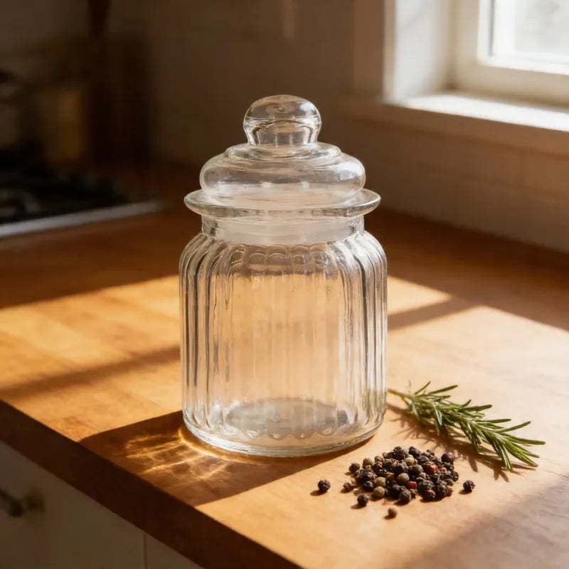 Salero Condimentos Especiarios Organizador Mesa Hogar Cocina Transparente