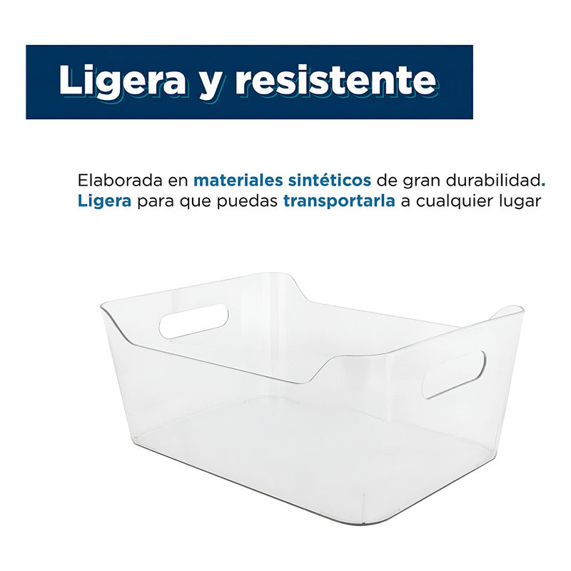 X4 Organizador De Refrigerador Contenedor Multiuso Despensa