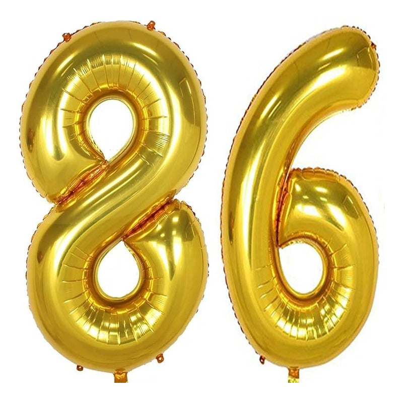 Numeros Cumpleaños Globos Para Cumpleaños Globos Metalicos 8
