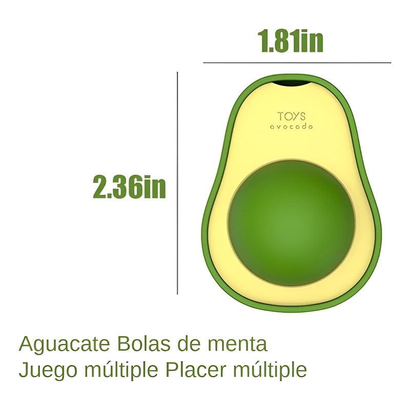 Pack 2 Juguete Catnip Para Gato Bola Giratoria Catnip Hierba